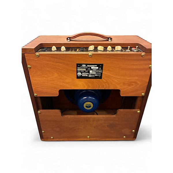 Used 2007 VOX AC15H1TVL 15W 50th Anniversary Handwired Blue Alnico Tube Guitar Combo Amp