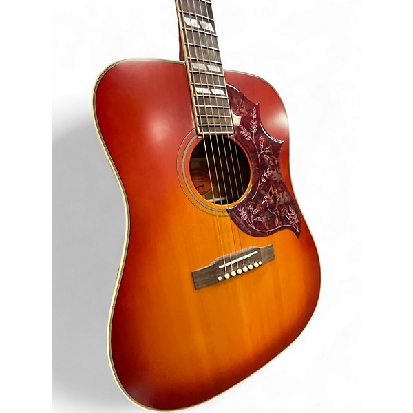 Used Epiphone Hummingbird Cherry Sunburst Acoustic Guitar