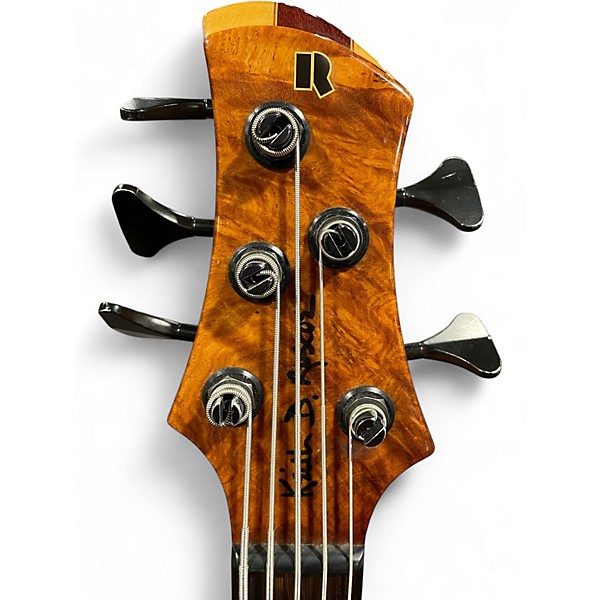 Used Roscoe LG 3005 Natural Electric Bass Guitar