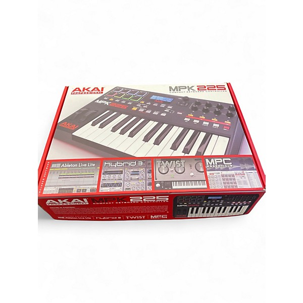 Used Akai Professional MPK225 25-Key MIDI Controller