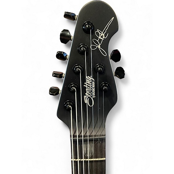 Used Sterling by Music Man JP70 John Petrucci Signature Black Solid Body Electric Guitar
