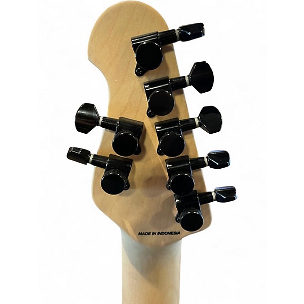 Used Sterling by Music Man JP70 John Petrucci Signature Black Solid Body Electric Guitar