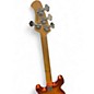 Used Ernie Ball Music Man Stingray 4 String orange sparkle Electric Bass Guitar