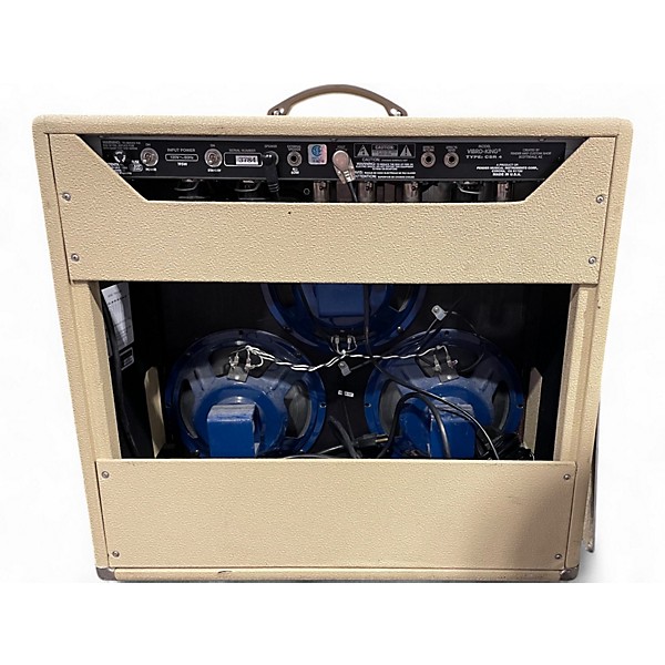 Used Fender Vibro King Custom 60W 3x10 Tube Guitar Combo Amp