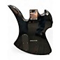Used B.C. Rich Mockingbird "Evil Edge" Black Solid Body Electric Guitar