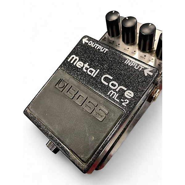 Used BOSS ML2 Metal Core Distortion Effect Pedal