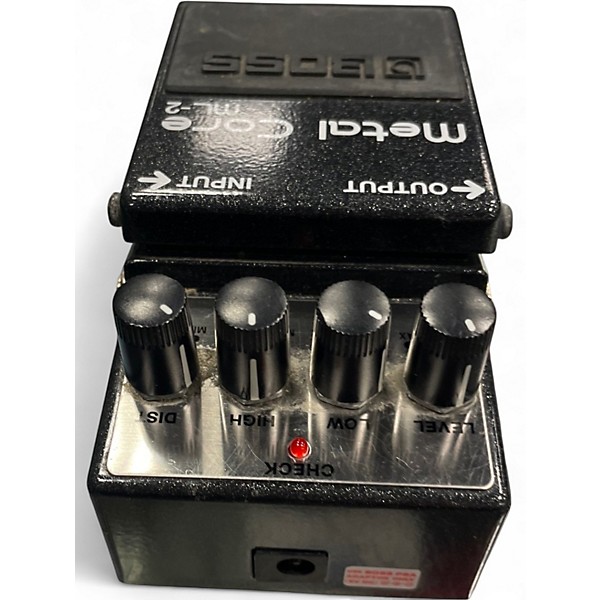 Used BOSS ML2 Metal Core Distortion Effect Pedal