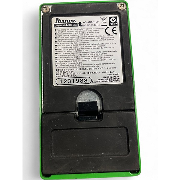 Used Ibanez TS9 Tube Screamer Distortion Effect Pedal