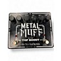 Used Electro-Harmonix Metal Muff Distortion With Top Boost Effect Pedal thumbnail