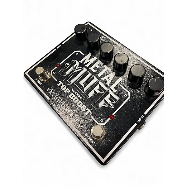 Used Electro-Harmonix Metal Muff Distortion With Top Boost Effect Pedal