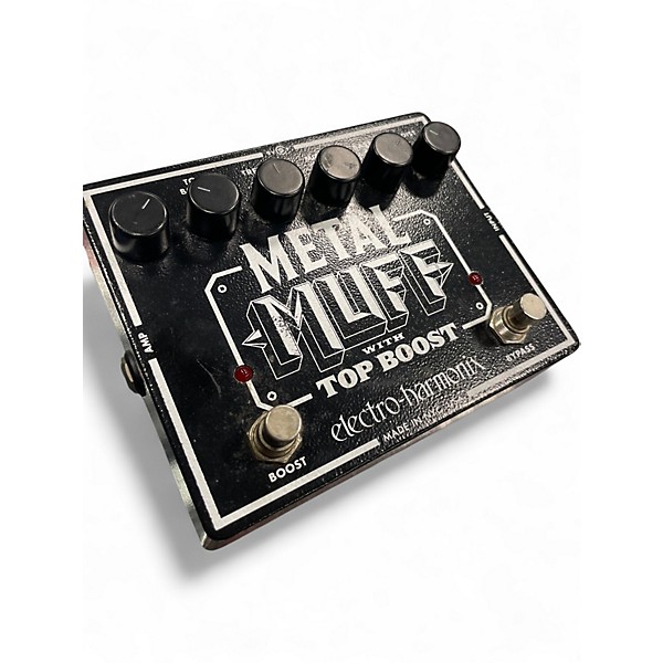 Used Electro-Harmonix Metal Muff Distortion With Top Boost Effect Pedal