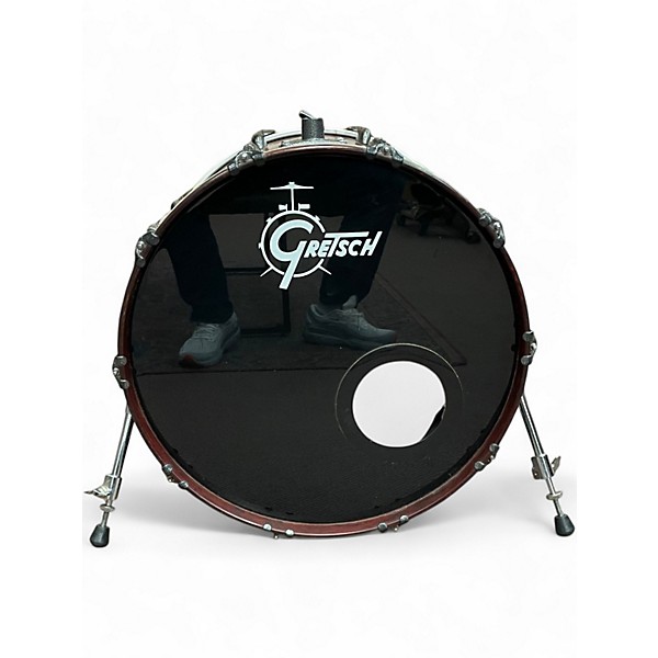 Used Gretsch Drums 5 Piece broadcaster Cherry Drum Kit