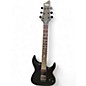 Used Schecter Guitar Research Damien 6 Black Solid Body Electric Guitar thumbnail