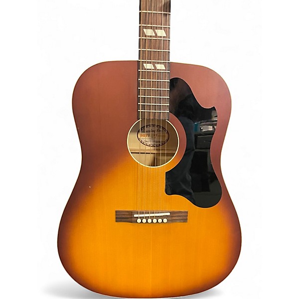 Used Recording King rds7 sunburst Acoustic Guitar