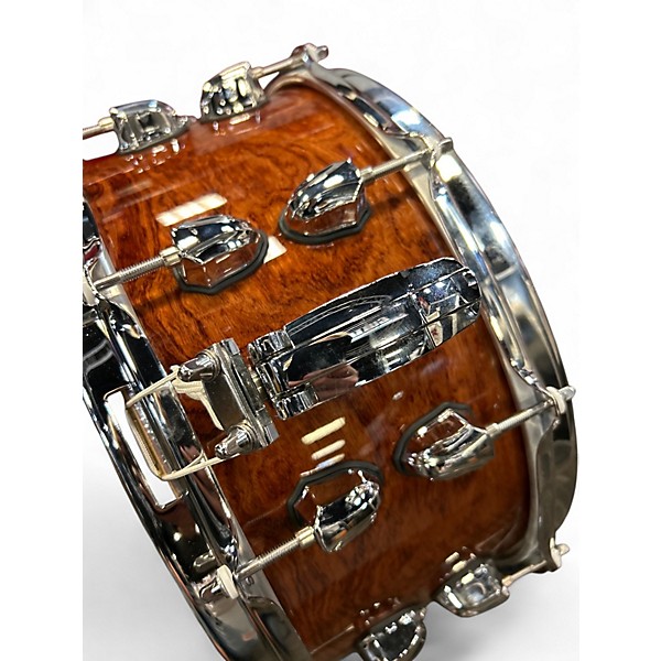 Used Mapex 14X6.5 black panther shadow snare shadow Drum