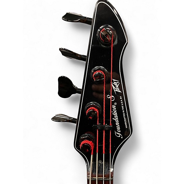 Used Peavey FOUNDATION S Black Electric Bass Guitar