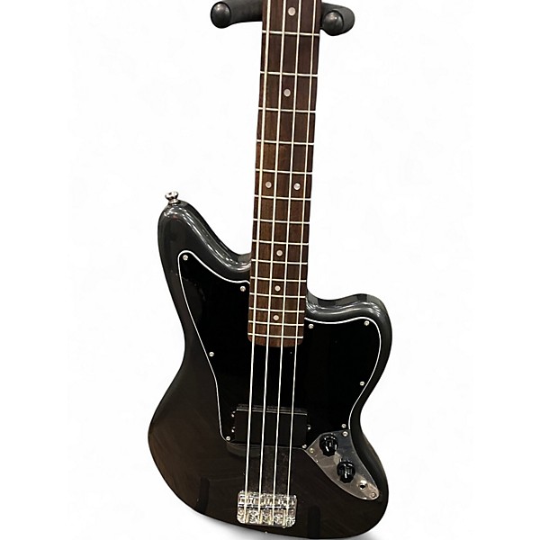 Used Squier AFFINITY JAGUAR Black Electric Bass Guitar