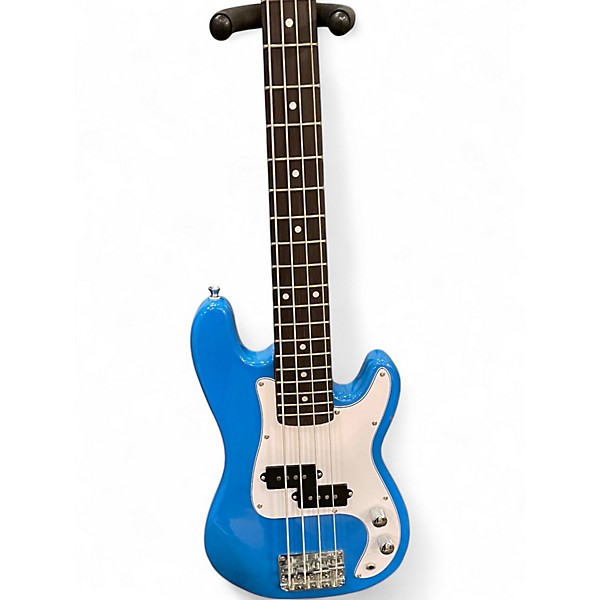 Used Raptor Mini Bass Blue Electric Bass Guitar