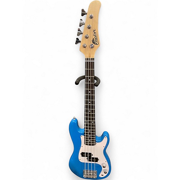 Used Raptor Mini Bass Blue Electric Bass Guitar