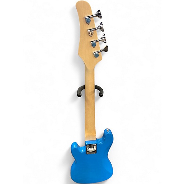 Used Raptor Mini Bass Blue Electric Bass Guitar