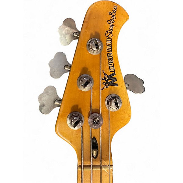 Vintage 1978 Ernie Ball Music Man Stingray 4 String Natural Electric Bass Guitar