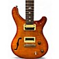 Used PRS SE Custom 22 Semi-Hollowbody Orange Hollow Body Electric Guitar