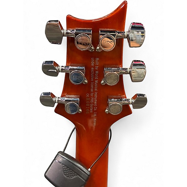 Used PRS SE Custom 22 Semi-Hollowbody Orange Hollow Body Electric Guitar
