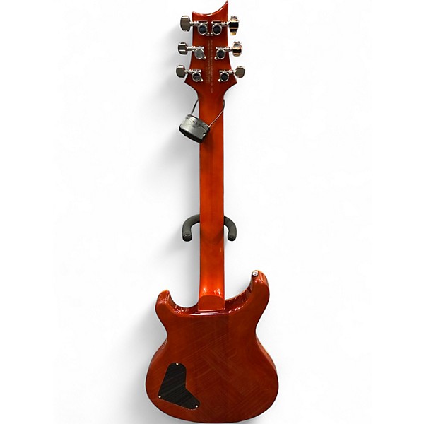 Used PRS SE Custom 22 Semi-Hollowbody Orange Hollow Body Electric Guitar