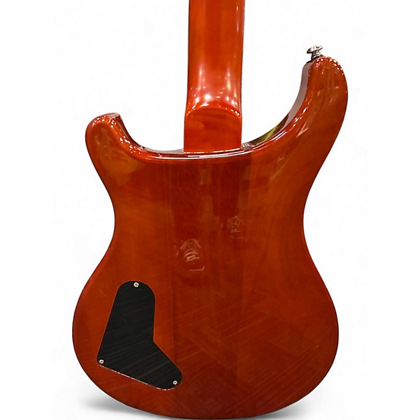 Used PRS SE Custom 22 Semi-Hollowbody Orange Hollow Body Electric Guitar