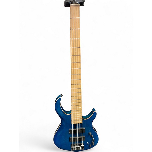 Used 2025 Marcus Miller m2 Trans Blue Electric Bass Guitar