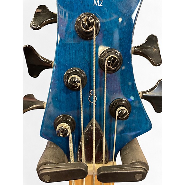 Used 2025 Marcus Miller m2 Trans Blue Electric Bass Guitar