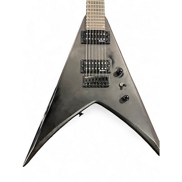 Used Jackson JS22 King V Black Solid Body Electric Guitar