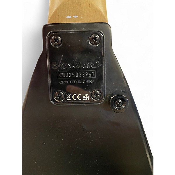 Used Jackson JS22 King V Black Solid Body Electric Guitar