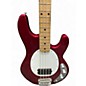 Used Ernie Ball Music Man StingRay 2 EQ H Candy Apple Red Electric Bass Guitar