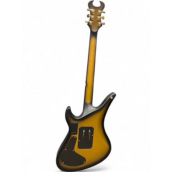 Used Schecter Guitar Research Synyster Gates Signature Custom S GOLD BURST Solid Body Electric Guitar