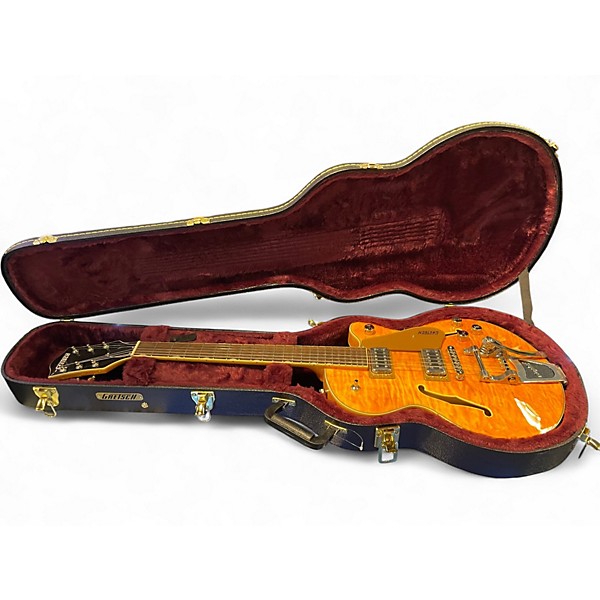 Used Gretsch Guitars g5655t qm Natural Hollow Body Electric Guitar