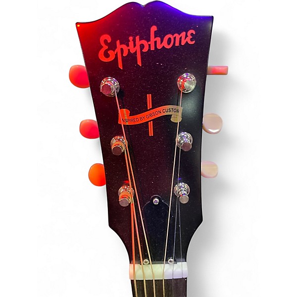 Used Epiphone INSPIRED BY GIBSON CUSTOM 1942 BANNER Tobacco Sunburst Acoustic Electric Guitar