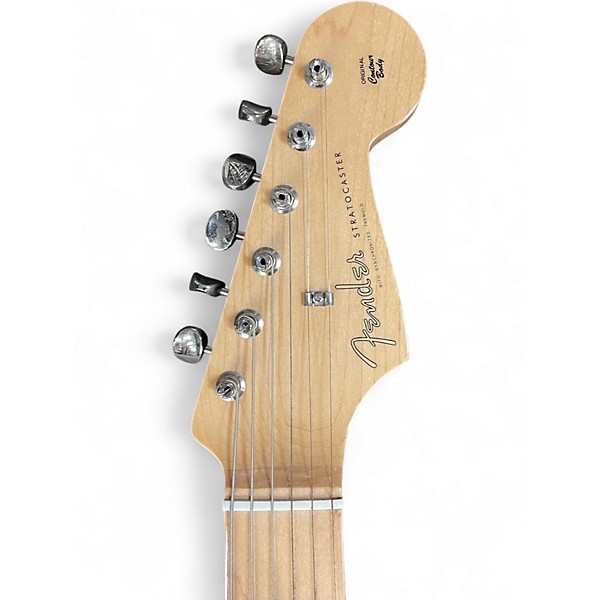 Used Fender STEVE LACEY PEOPLE PLEASER STRAT CHAOS BURST Solid Body Electric Guitar