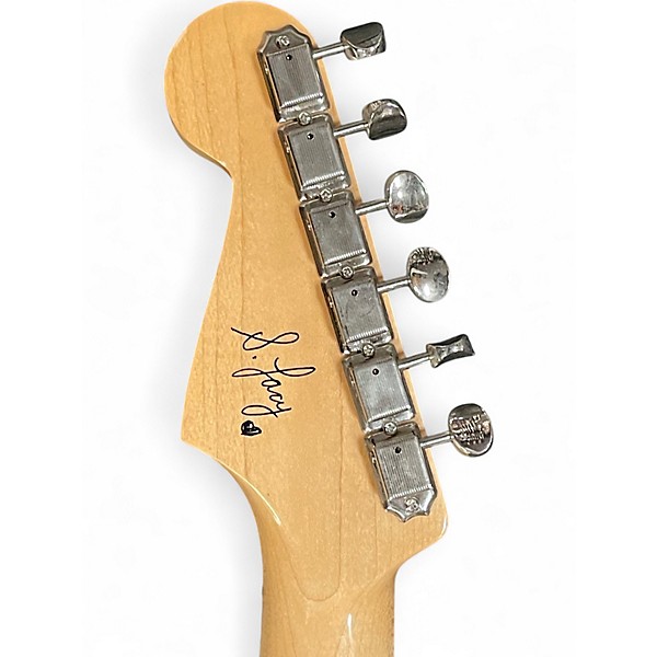 Used Fender STEVE LACEY PEOPLE PLEASER STRAT CHAOS BURST Solid Body Electric Guitar