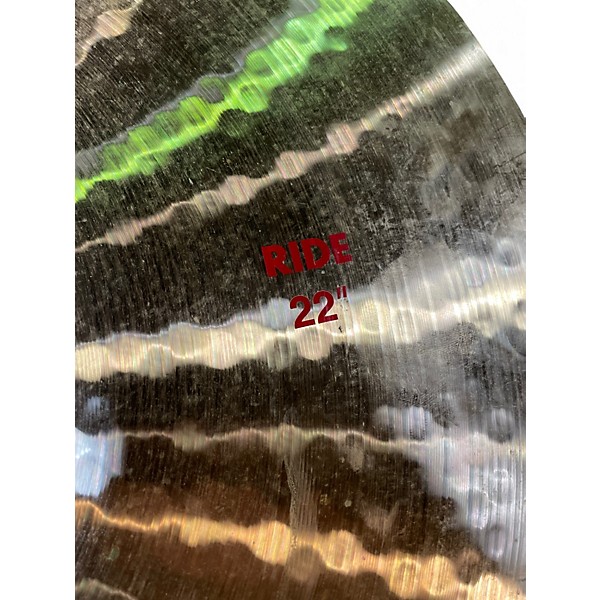 Used Paiste 22in 2002 Ride Cymbal