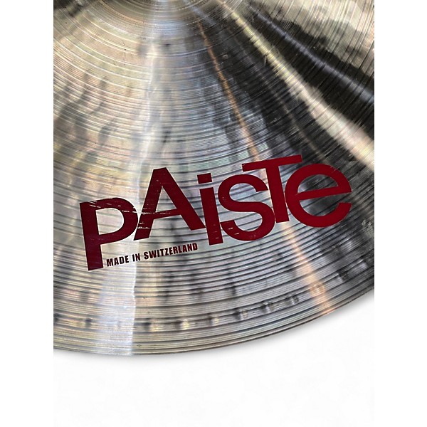 Used Paiste 22in 2002 Ride Cymbal