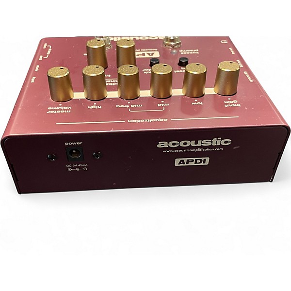 Used Acoustic APDI ACOUSTIC PREAMP Pedal