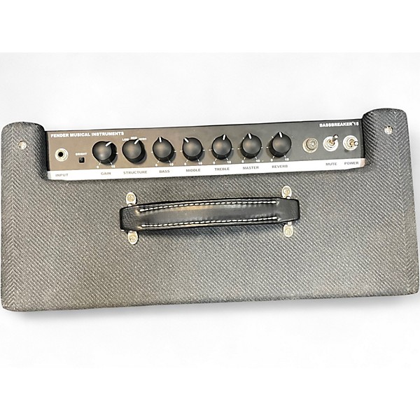 Used Fender Bassbreaker 15W 1x12 Tube Guitar Combo Amp