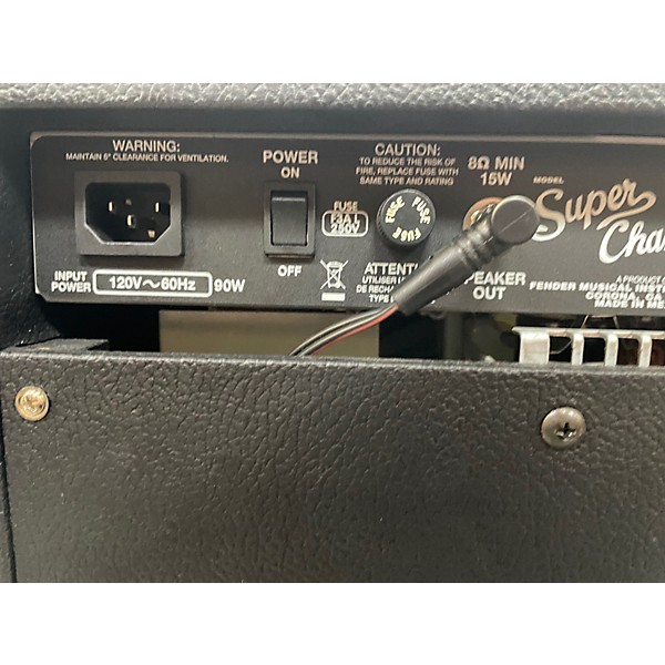 Used Fender Super Champ X2 15W 1x10 Tube Guitar Combo Amp