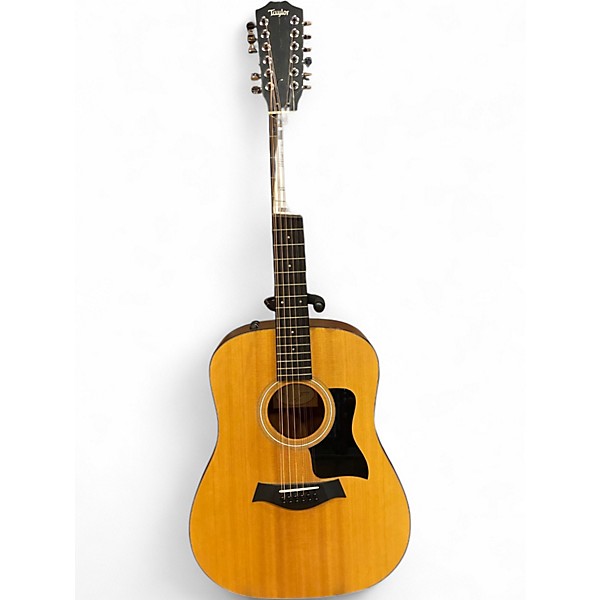 Used Taylor 150E Natural 12 String Acoustic Electric Guitar