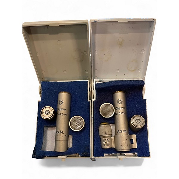 Used Oktava MC012-01 Pair Condenser Microphone
