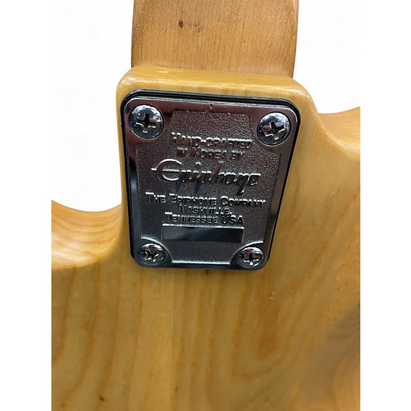 Used Eiphone Accu Bass Natural Electric Bass Guitar