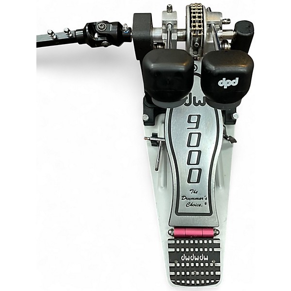 Used DW 9000 Series Double Double Bass Drum Pedal