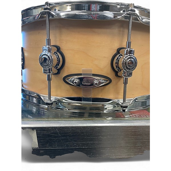 Used DW 6X14 Design Series Snare Natural Drum