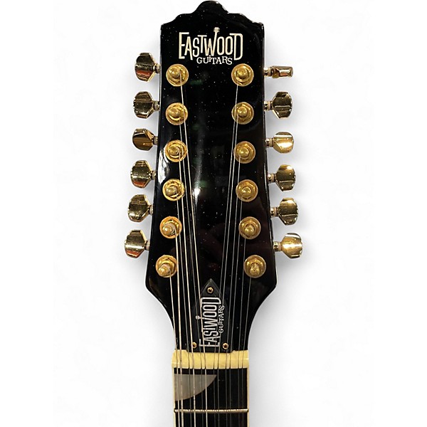 Used Eastwood Classic 12 2 Color Sunburst Solid Body Electric Guitar